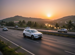 नव्या हायब्रिड SUV चे प्रातिनिधिक चित्र