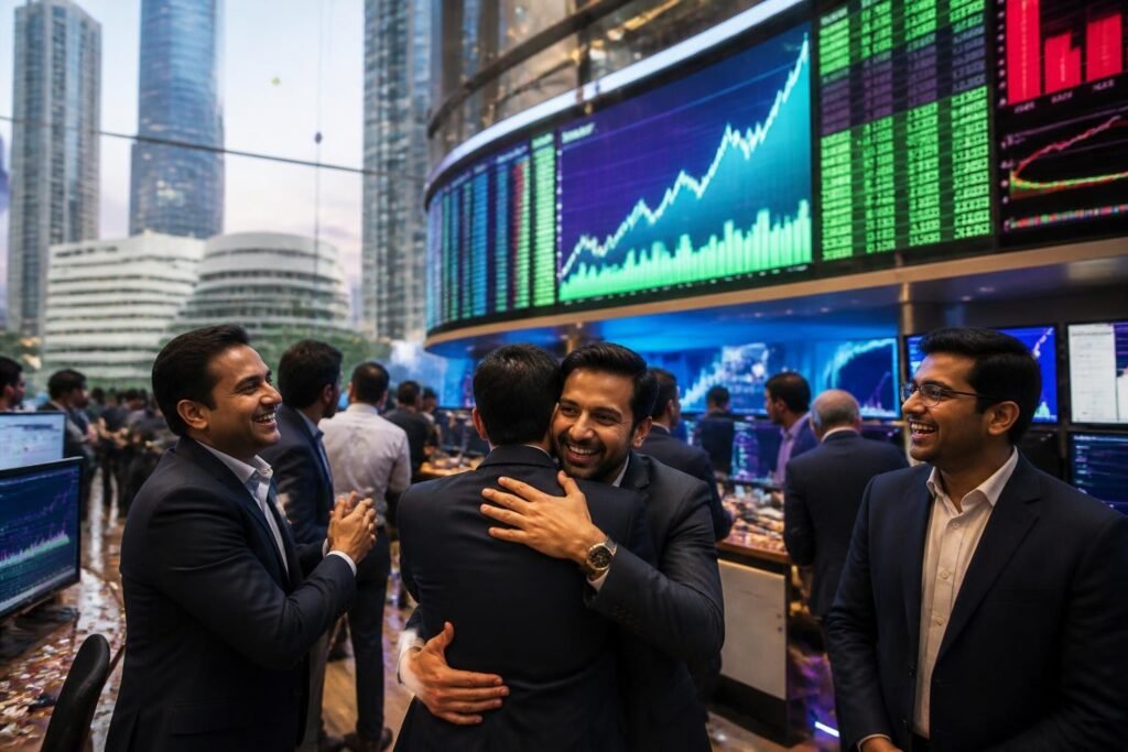 NSE listing नंतर भारतीय शेअर बाजाराचे प्रातिनिधिक चित्र