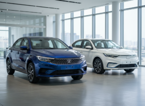नव्या Tata Aeris compact sedan चे प्रातिनिधिक चित्र